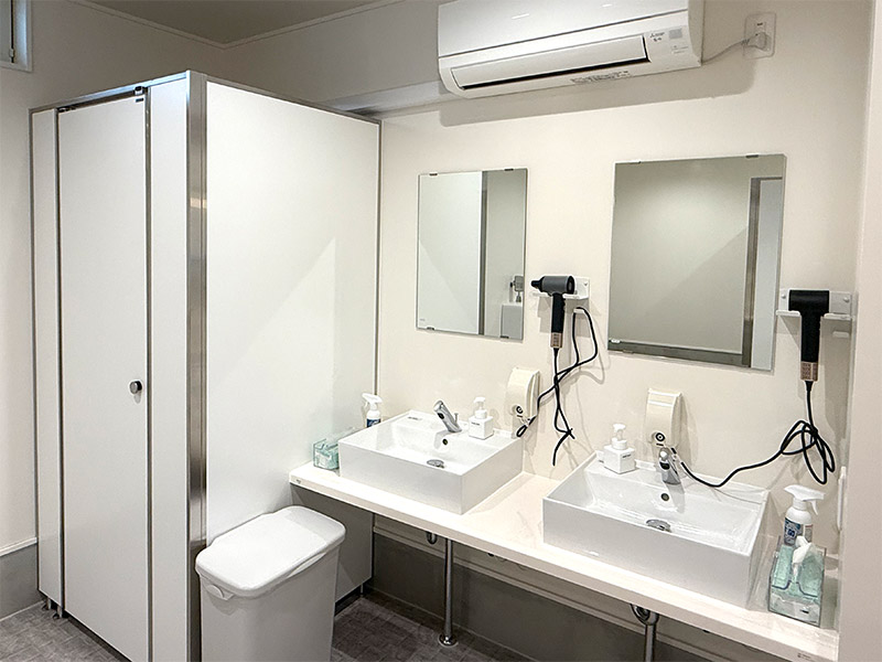 男性用洗面台&ドライヤー